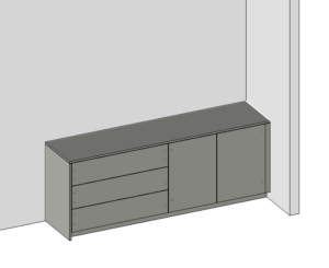 Commode kast op maat