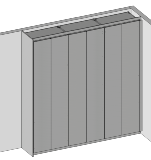 Hoge kast op maat